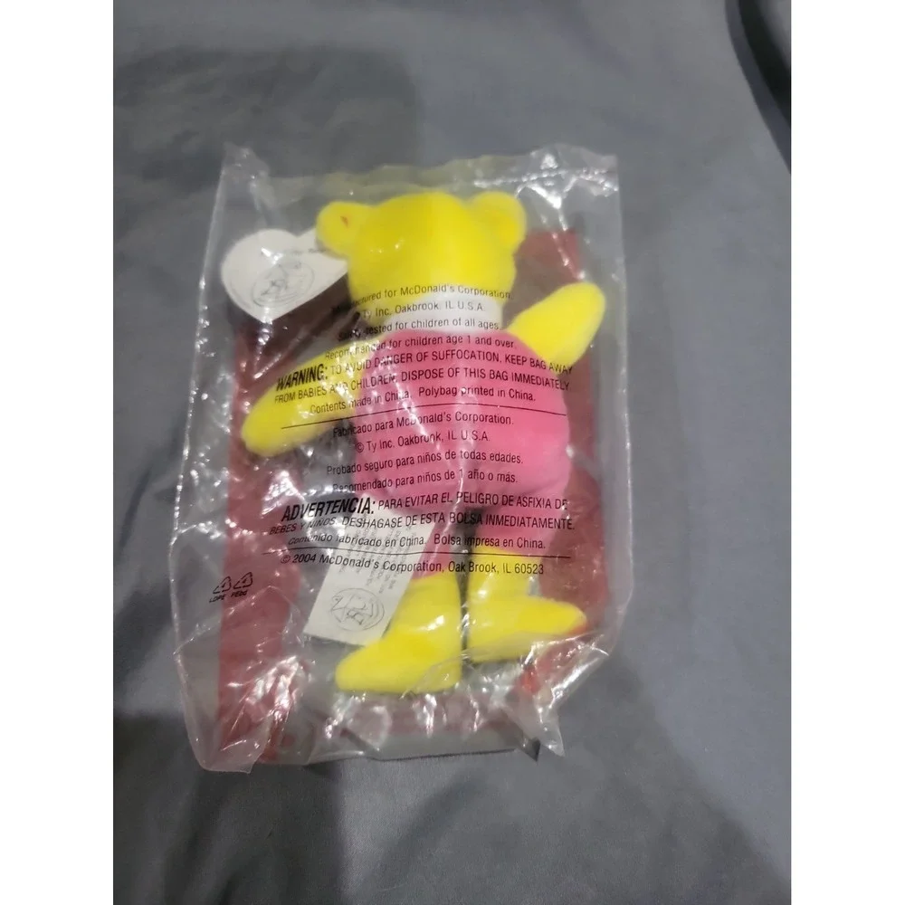 2006 TY BIRDIE The Bear  BEANIE McDonalds Happy Meal Toy - #3